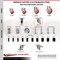 Service Caster 4 Inch 316SS Red Polyurethane Wheel Swivel 1/2 Inch Threaded Stem Caster Set SCC SCC-SS316TS20S414-PPUB-RED-121315-4 - alternate 5